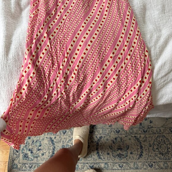 *NWT* Princess Polly Tarianne Bias Maxi Dress - Pink - Picture 5 of 5